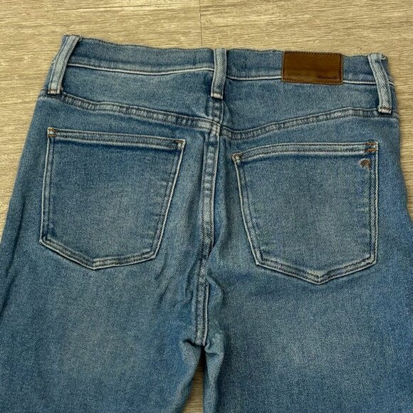 MADEWELL BLUE DENIM JEANS - Picture 2 of 3